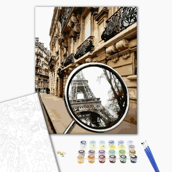 Картина по номерам Города - Поїздка в Парижі