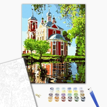 Картина по номерам Города - Собор за містом