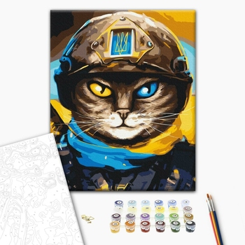 Котик Защитник ©Марианна Пащук