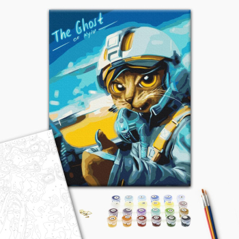 Котик Призрак Киева ©Марианна Пащук