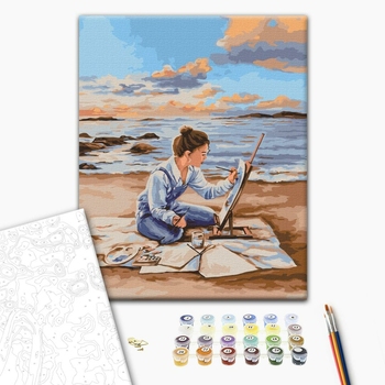 Нарисованний закат © Mykhailyshyna Daria