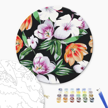 Цветы в тропиках (Размер M)