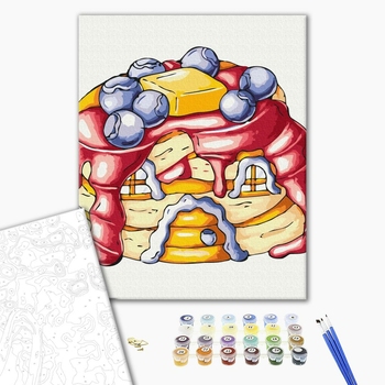 Картина по номерам Картины 40x40 - Бісквітний будиночок