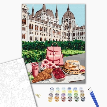 Картина по номерам Города - Пікнік в Будапешті