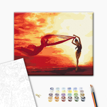 Картина по номерам Люди на картинах - Танець пристрасті