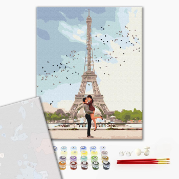 Картина по номерам Преміум картини - Місто кохання Париж