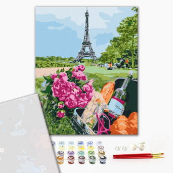 Картина по номерам Преміум картини - Пікнік на Єлисейських полях