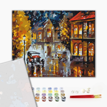 Картина по номерам Преміум картини - Романтична поїздка