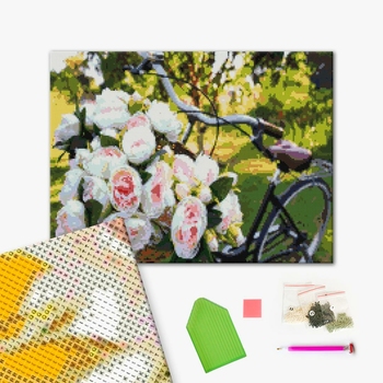 Алмазна мозаїка 40х50 - Трояндова поїздка