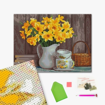 Натюрморт с нарциссами