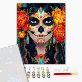 Картина по номерам Преміум картини - Мексика в її очах
