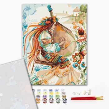 Картина по номерам Преміум картини - Українська мелодія