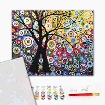Картина по номерам Преміум картини - Дерево щастя