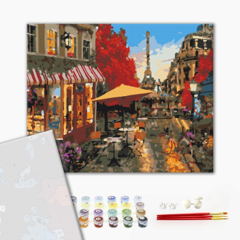 Уличная жизнь Парижа