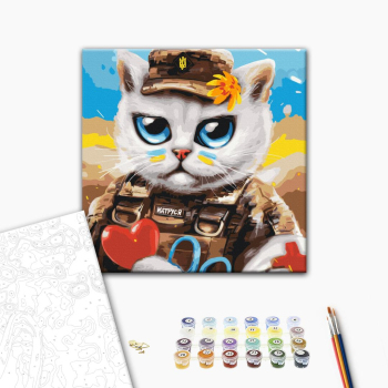 Котик лікар ©Маріанна Пащук