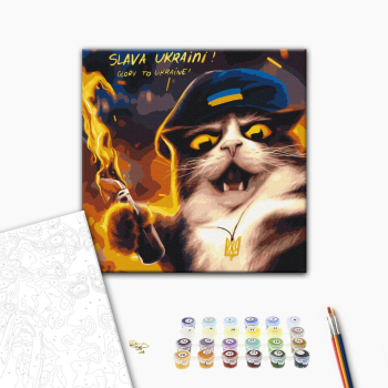 Котик повстанец ©Марианна Пащук