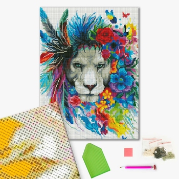 Алмазна мозаїка 40х50 - Зірке око