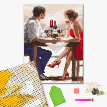 Алмазна мозаїка 40х50 - Побачення