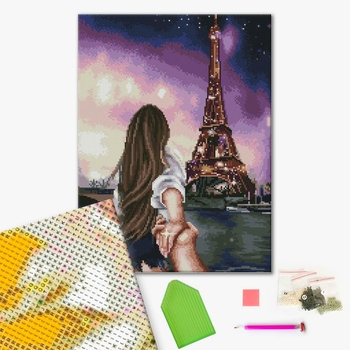 Алмазна мозаїка 40х50 - Скажи Парижу 