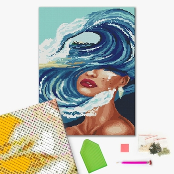 Алмазна мозаїка 40х50 - Океан думок