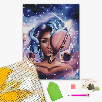 Алмазна мозаїка 40х50 - Міс Всесвіт