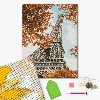 Алмазна мозаїка 40х50 - Золотий Париж