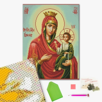 Алмазна мозаїка 40х50 - Матір Божа