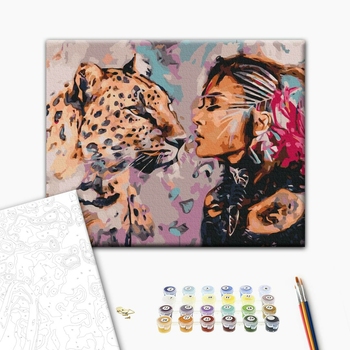 Картина по номерам Люди на картинах - Споріднений дух