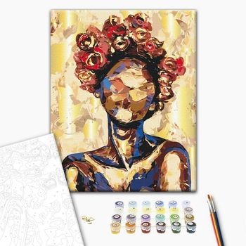 Картина по номерам Люди на картинах - Портрет незнайомки