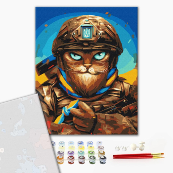 Мужественный Котик ©Марианна Пащук