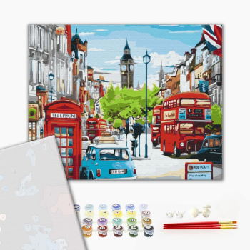Картина по номерам Преміум картини - Година-пік у Лондоні