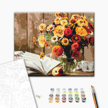 Книжный натюрморт