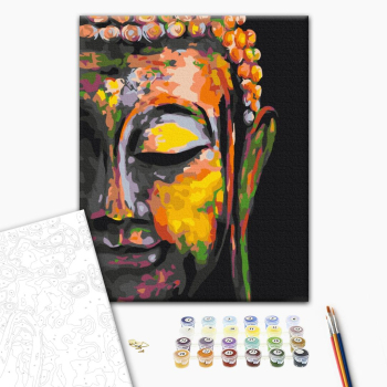 Разноцветный Будда