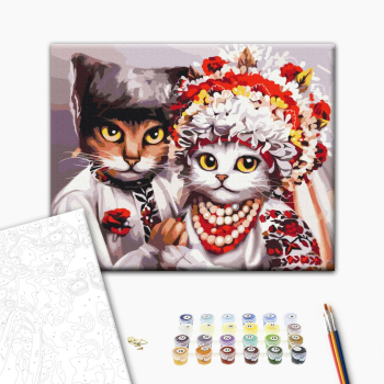 Свадьба украинских кошек ©Марианна Пащук