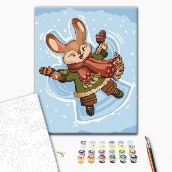 Сніговий зайчик © Olena Lazarenko