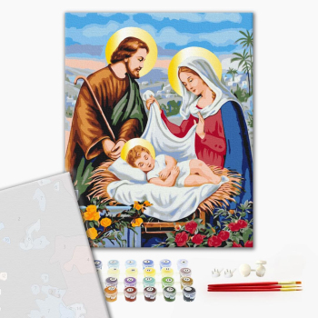 Картина по номерам Преміум картини - Свята родина