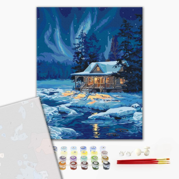 Картина по номерам Преміум картини - Полярне сайво