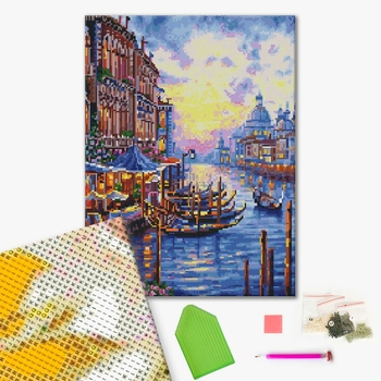 Алмазна мозаїка 40х50 - Прекрасна Венеція
