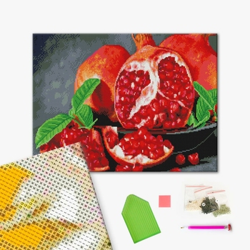 Алмазна мозаїка 40х50 - Смачний гранат