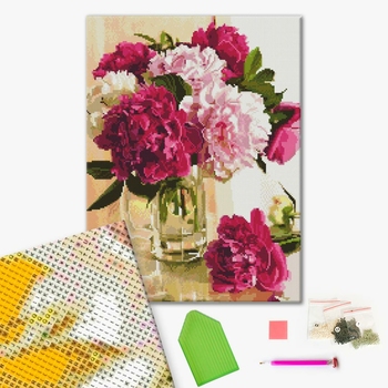 Алмазна мозаїка 40х50 - Букет мрії