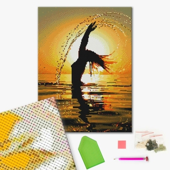 Алмазна мозаїка 40х50 - Хвиля еротики