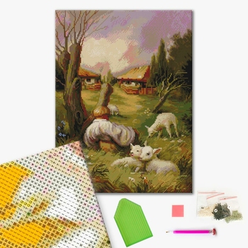 Алмазна мозаїка 40х50 - Риси Кобзаря