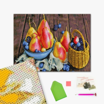 Алмазна мозаїка 40х50 - Дари літа