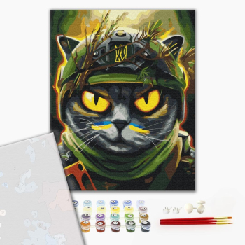 Котик разведчик ©Марианна Пащук