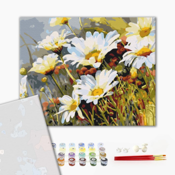 Клубнички в ромашках