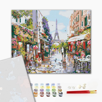 Картина по номерам Преміум картини - Пообіддя в Парижі