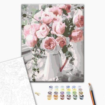 Букет нежных роз