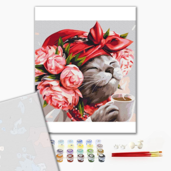 Киця господинька ©Маріанна Пащук