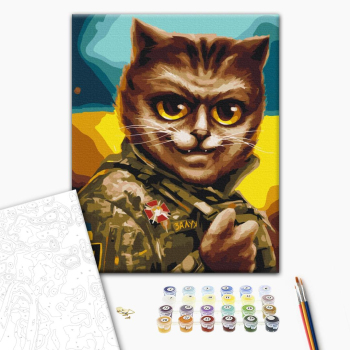 Котик Головнокомандувач ©Маріанна Пащук