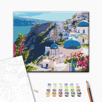 Пейзаж Санторини